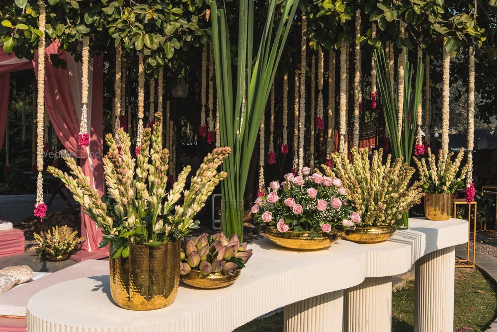 Lush Outdoor Floral Event Styling