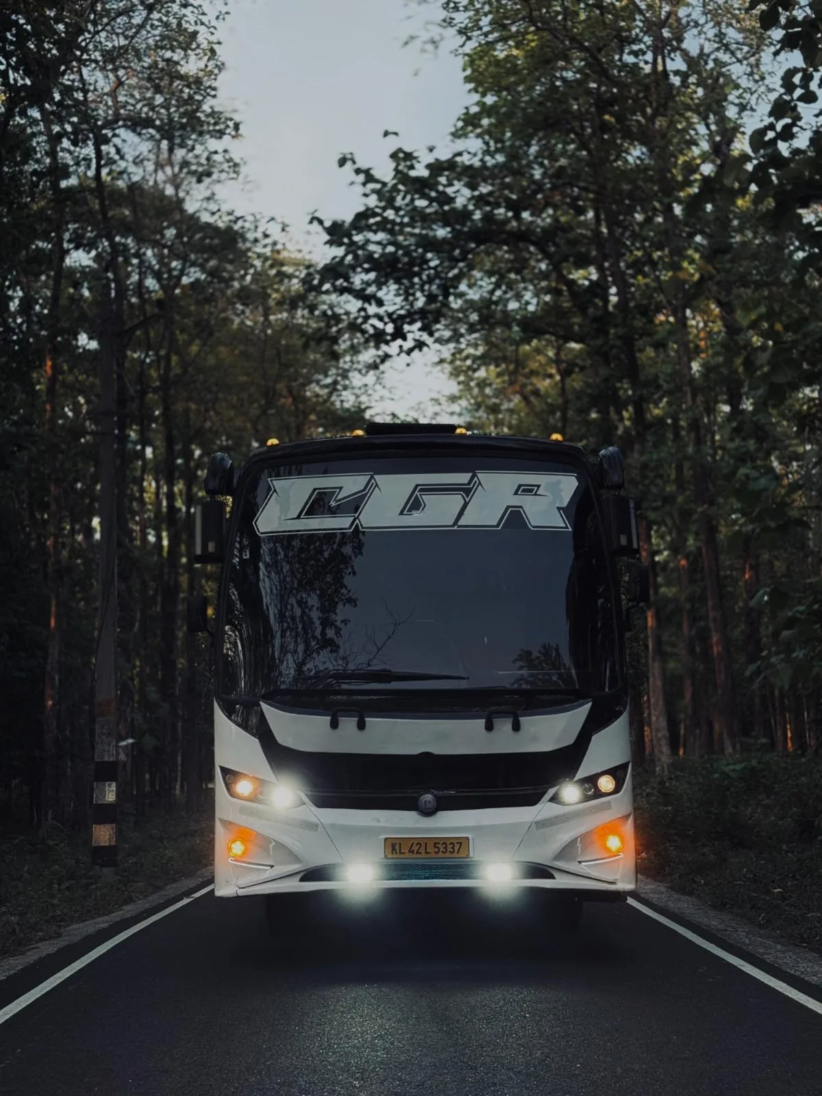 45-Seater AC Bus Rental