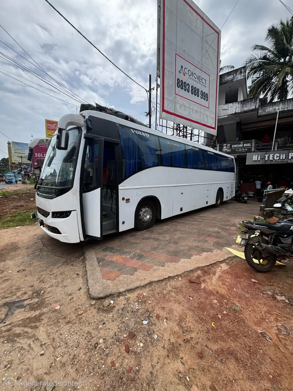 Premium Volvo B7R Bus for Group Travel