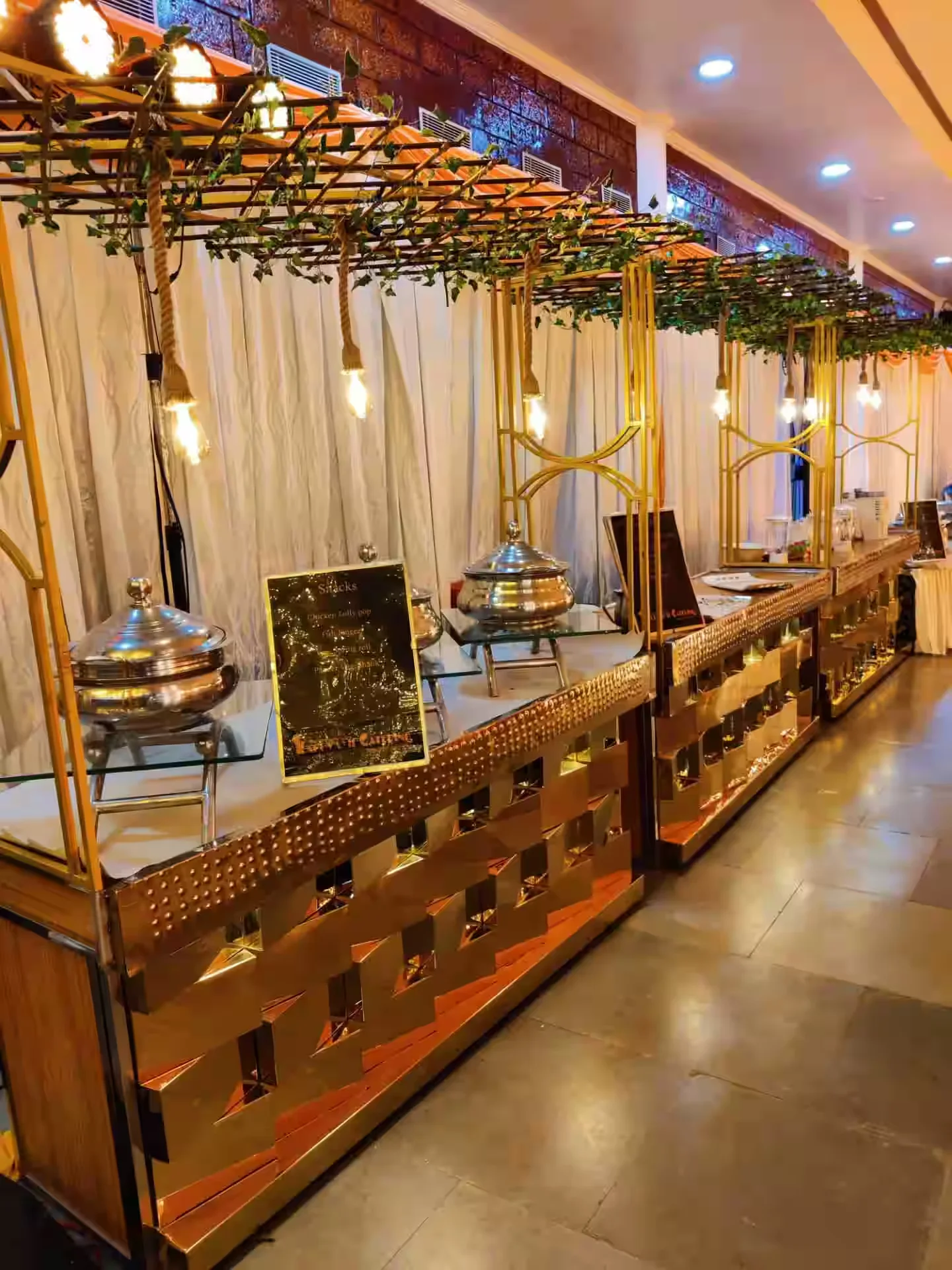 Live Counter Setup — Shawarma, Al-Faham, Tikka & More 