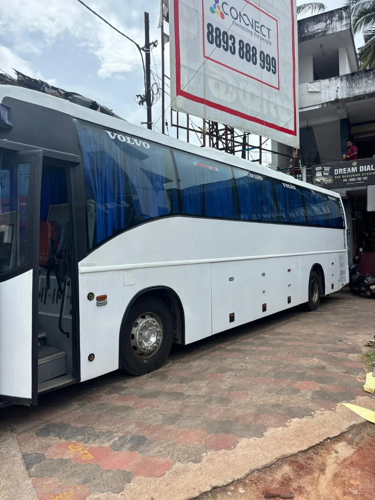 Premium Volvo B7R Bus for Group Travel