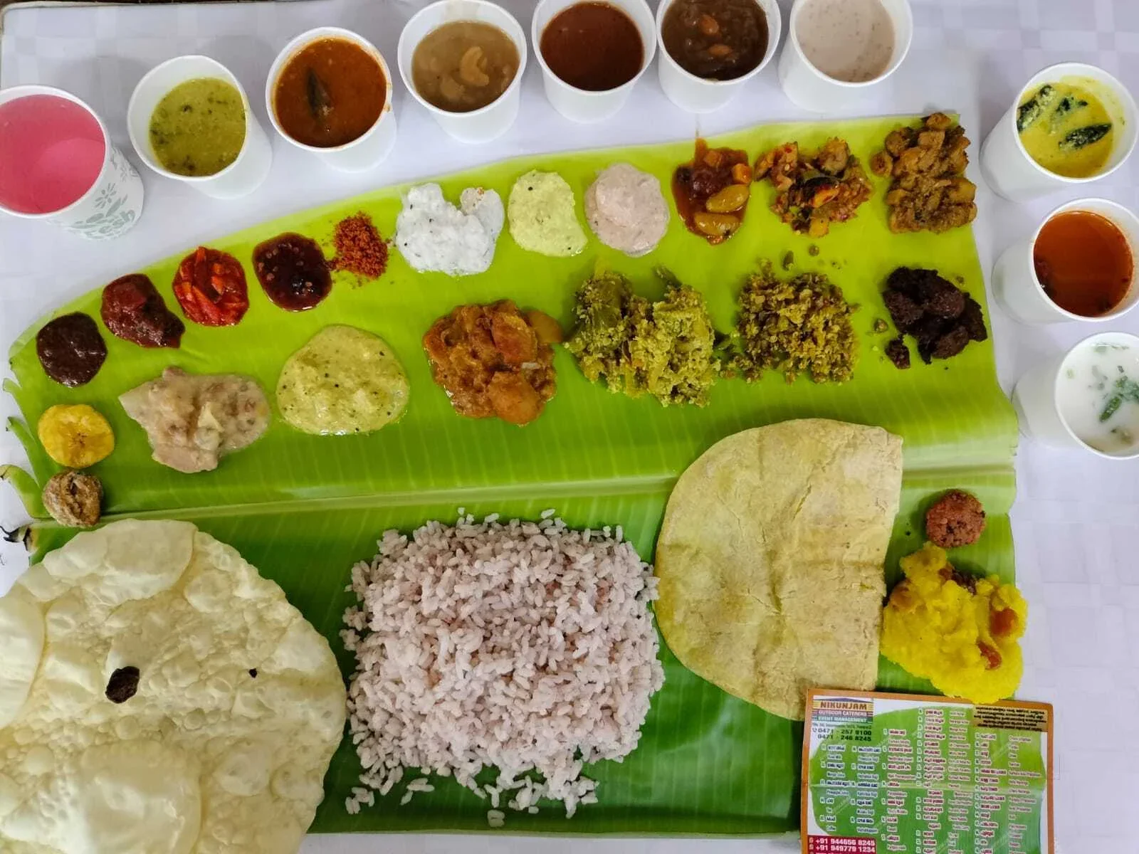 Traditional Kerala Sadya & Full Wedding Catering 
