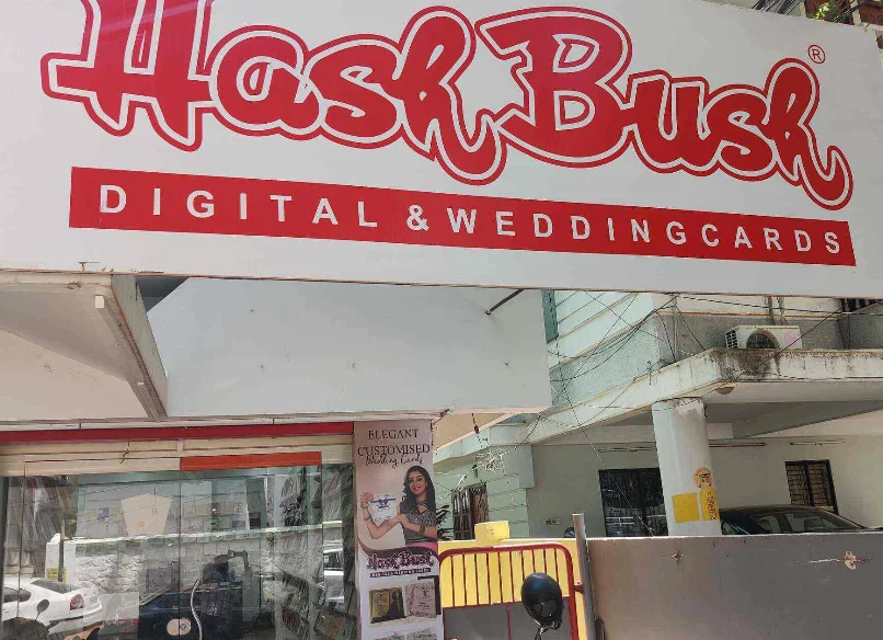 Hashbush Wedding Card – Elegant Invitations 💍🌸