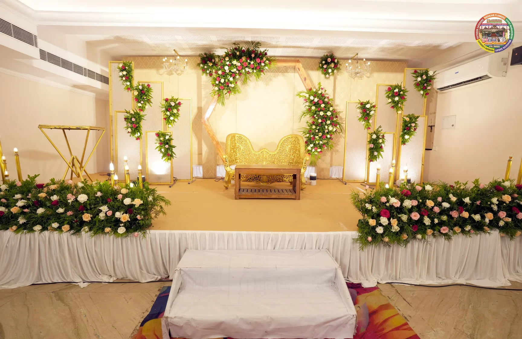 Floral Stage Decoration — Traditional & Modern Themes 