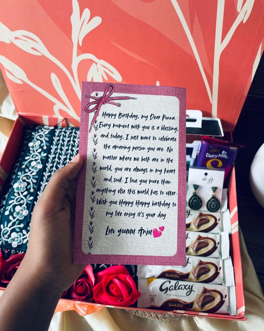 Birthday hamper box for her