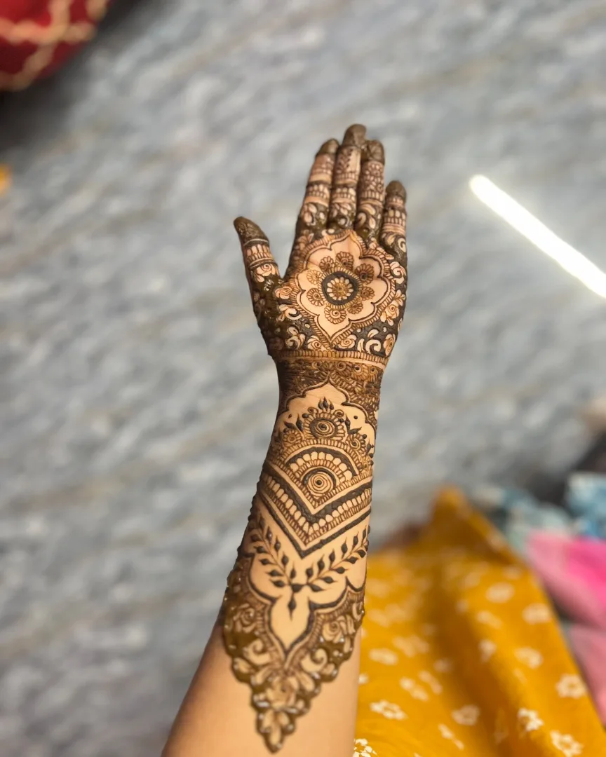 Bridal Henna design