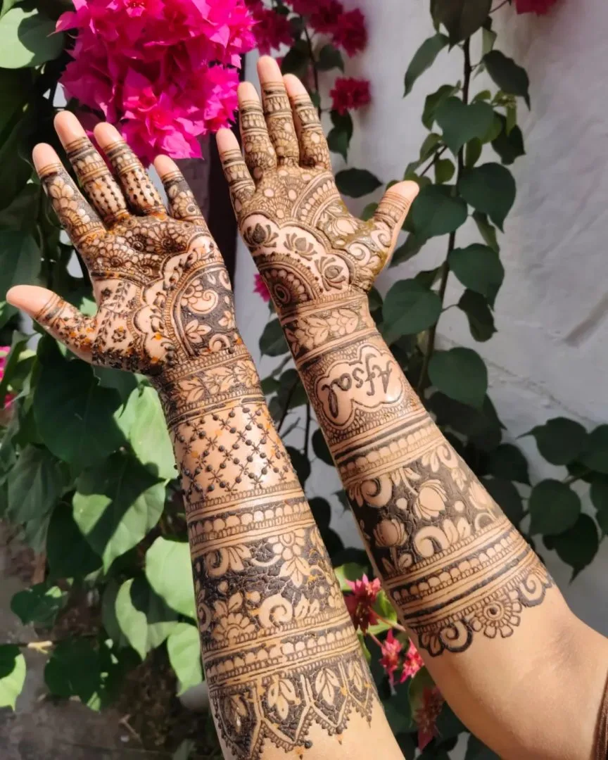 Full Hand Bridal Mehendi