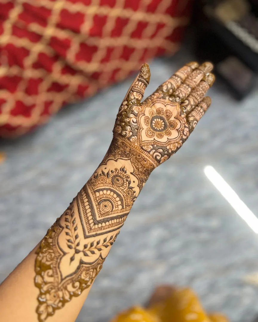 Bridal Henna design