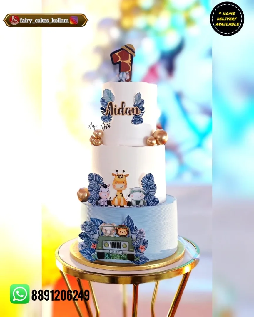 Cut outs based theme cakes