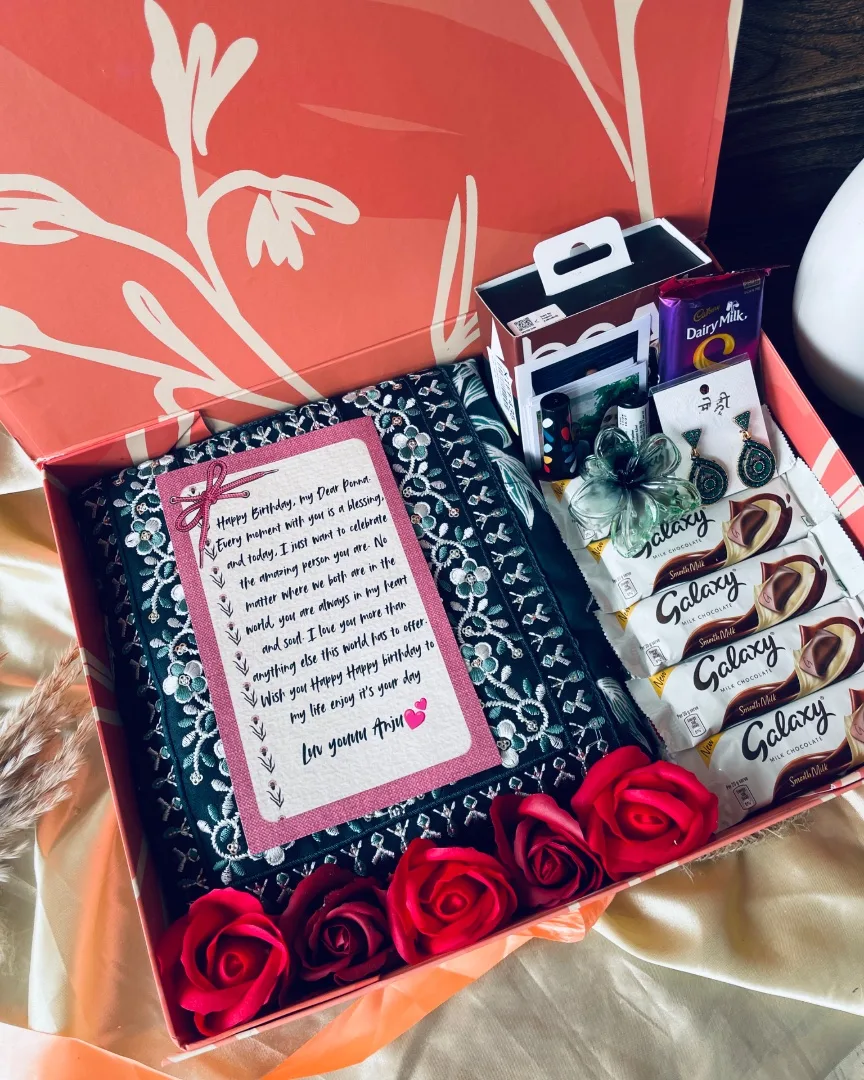 Birthday hamper box for her