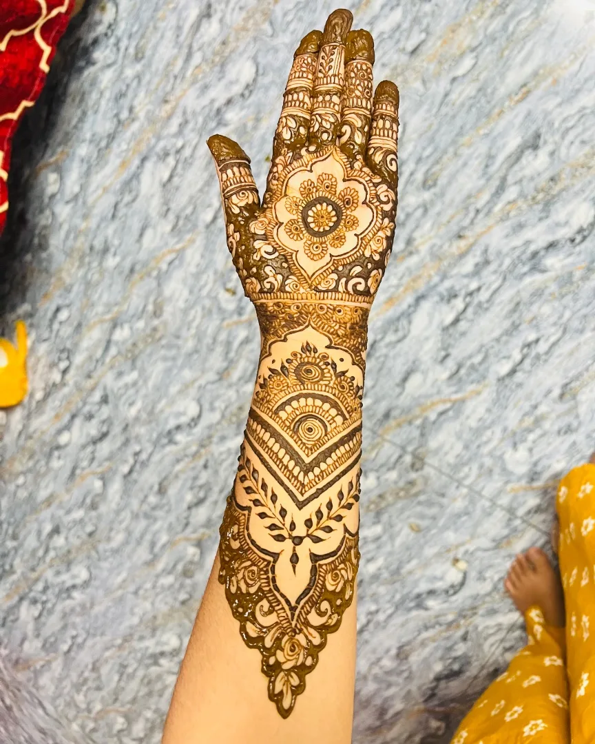 Bridal Henna design